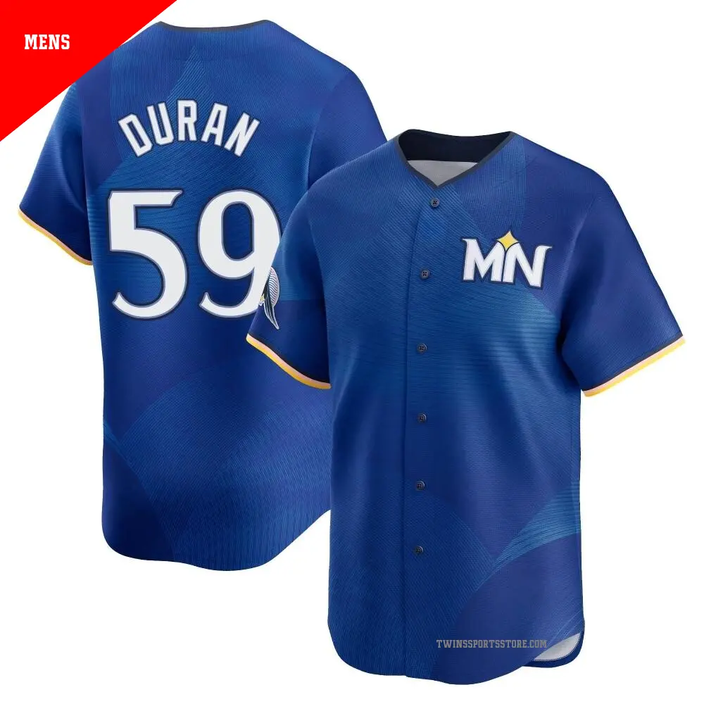 RUNSEOKJIN_epTOUR S/S JERSEY ロンドン Men's #59 Jhoan Duran Minnesota Twins Royal Limited 2024
