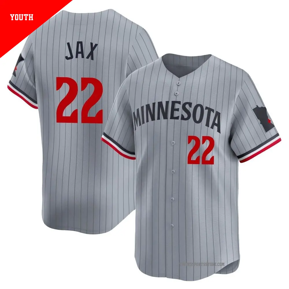 グランドセール Twins Minnesota Jax Griffin #22 Youth Black/White Jersey Replica 応援グッズ