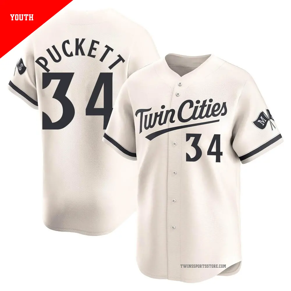Twins SKUBIS ユニフォーム 21 Kirby Puckett Jersey, Twins Kirby Puckett Home, Away, City